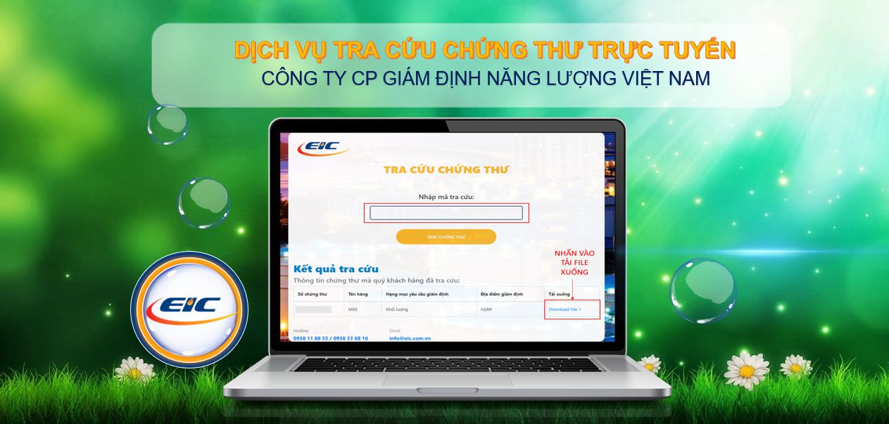 EIC ra mắt dịch vụ Tra cứu chứng thư Online.