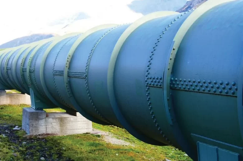 Hình ảnh đường ống lớn minh hoạ dịch vụ kiểm định, hiệu chuẩn các bồn/ bể, hệ thống tuyến ống của công ty EIC.