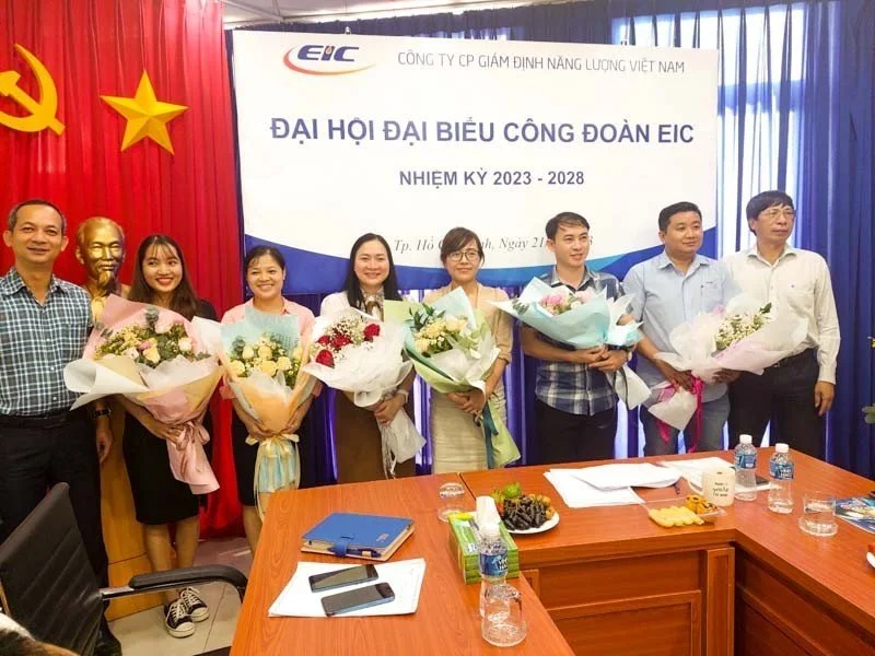 Thành viên được đề cử đại hội công đoàn EIC nhiệm kỳ 2023 - 2028