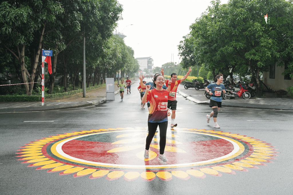 Vận động viên EIC tham gia lộ trình giải Marathon Cà Mau 2024